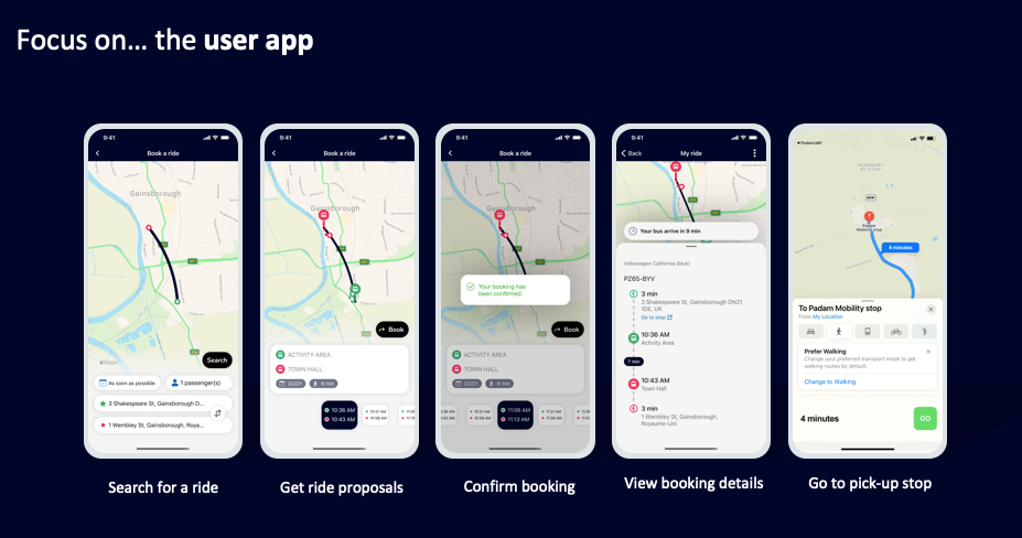 App Booking instructions